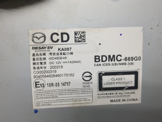 Проигрыватель, чейнджер CD/DVD, ориг. номер BDMC669G0, Mazda 3 (BP) 2019-2026