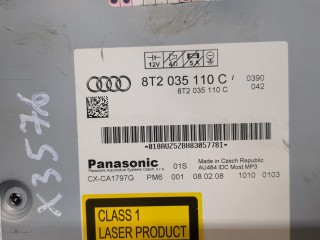 Проигрыватель, чейнджер CD/DVD, ориг. номер 8T2035110C, Audi S5 2007-2011