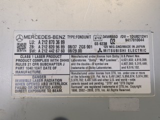 Проигрыватель, чейнджер CD/DVD, ориг. номер A2128703689, A2128209689, Mercedes E W212 2009-2013