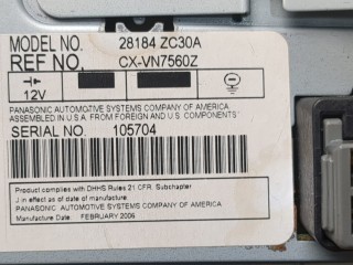 Проигрыватель, чейнджер CD/DVD, ориг. номер 28184ZC30A, Infiniti QX56 2004-2007
