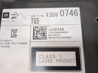 Проигрыватель, чейнджер CD/DVD, ориг. номер 13590746, Opel Insignia 2013-2017