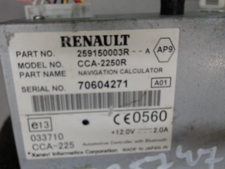 Проигрыватель, навигация, ориг. номер 259150003R, Renault Laguna 3 2007-2012