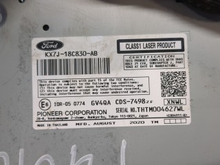 Проигрыватель, навигация, ориг. номер KX7J18C830AB, 2449413, Ford Focus 4 2018-2022