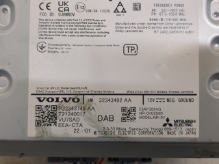 Проигрыватель, навигация, ориг. номер P32343748, Volvo XC40 2017-2022