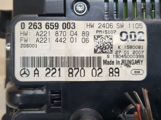 Дисплей мультимедиа, ориг. номер A2218700289, Mercedes S-Класс 2005-2009