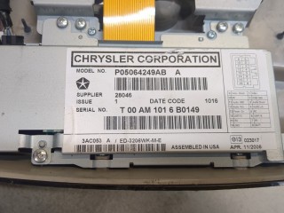 Дисплей мультимедиа, ориг. номер P05064249AB, Jeep Grand Cherokee 2004-2007