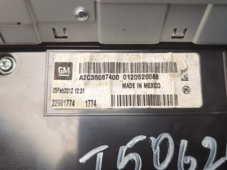Дисплей мультимедиа, ориг. номер 22901774, A2C35067400, Opel Ampera 2011-2015