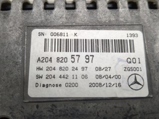 Дисплей мультимедиа, ориг. номер A2048205797, Mercedes GLK X204 2008-2012