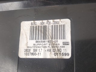 Дисплей мультимедиа, ориг. номер 96459618ZD, Citroen C6 2004-2012