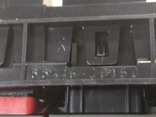 Кнопка аварийки, ориг. номер 5544620150, Toyota Avensis 2000-2003