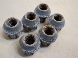 Гайка колесная, ориг. номер 09598799, Chevrolet TrailBlazer 2001-2006