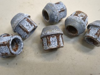 Гайка колесная, ориг. номер 09598799, Chevrolet TrailBlazer 2001-2006