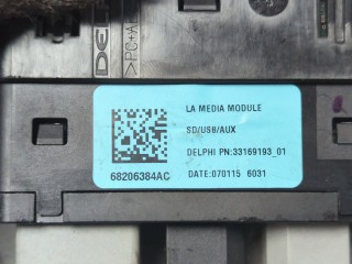 Разъем AUX/USB, ориг. номер 68206384AC, 68206384AB, 33169193, Dodge Challenger 2014-2023