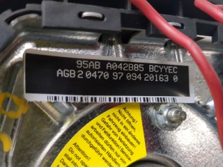 Подушка безопасности водителя, ориг. номер 95ABA042B85, Ford Escort 1995-2002