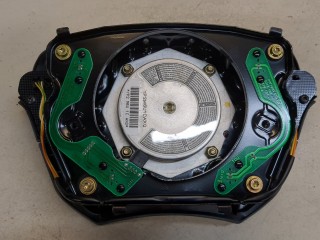 Подушка безопасности водителя, ориг. номер YP2M6U1CAXQ, Mercedes CLK W208 1999-2003