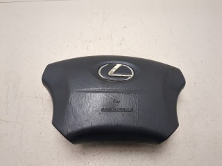 Подушка безопасности водителя, ориг. номер 4513060190B0, 4513060260B0, Lexus LX 1998-2002