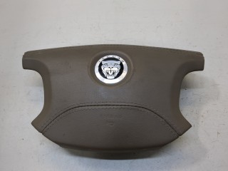 Подушка безопасности водителя, ориг. номер C2C36399AMB, 7W93043B13AB0AMB, Jaguar XJ 2003-2007