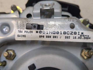 Подушка безопасности водителя, ориг. номер 8P0880201J, Audi A4 2000-2006