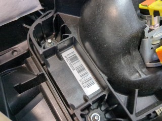 Подушка безопасности переднего пассажира, ориг. номер 2618335500B1, Infiniti QX30 2015-2019