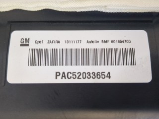 Подушка безопасности переднего пассажира, ориг. номер PAC52033654, Opel Zafira B 2005-2008