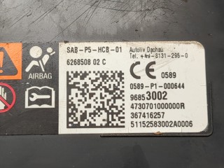 Подушка безопасности боковая (в сиденье) правая, ориг. номер 96853002, 199491, Opel Corsa 2014-2019