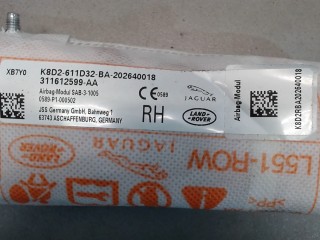 Подушка безопасности боковая (в сиденье) правая, ориг. номер KBD2611D32BA, Land Rover Range Rover Evoque 2018-2024
