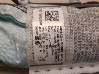 Подушка безопасности боковая (в сиденье) правая, ориг. номер 4H0880242A, Audi A8 2009-2014