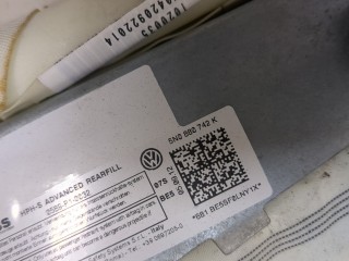 Подушка безопасности боковая (шторка) правая, ориг. номер 5N0880742L, Volkswagen Tiguan 2011-2019