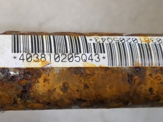 Подушка безопасности боковая (шторка) левая, ориг. номер 6218047010, Toyota Prius 2003-2005
