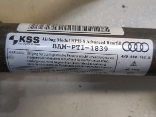 Подушка безопасности боковая (шторка) правая, ориг. номер 4H0880742E, Audi A8 2009-2014