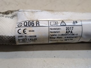 Подушка безопасности боковая (шторка) правая, ориг. номер 1768600202, Mercedes A-Класс 2015-2018