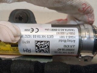 Подушка безопасности боковая (шторка) правая, ориг. номер GX7314K159BB, 308968199AD, Jaguar XE 2015-2019
