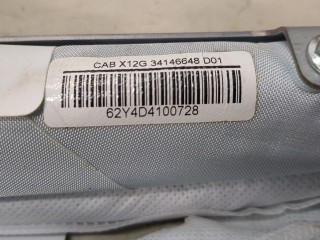Подушка безопасности боковая (шторка) правая, ориг. номер 34146648, Nissan Leaf 2009-2017