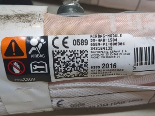 Подушка безопасности боковая (шторка), ориг. номер 03552016, Citroen C3 Aircross 2017-2021