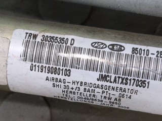 Подушка безопасности боковая (шторка), ориг. номер 85010-2E000, Hyundai Tucson 1 2004-2010