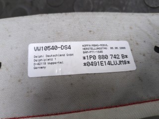 Подушка безопасности боковая (шторка) правая, ориг. номер 1P0880742B, Seat Leon 2005-2009