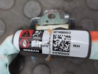Подушка безопасности боковая (шторка) правая, ориг. номер 985P09UA9A, Nissan Murano 2014-2023