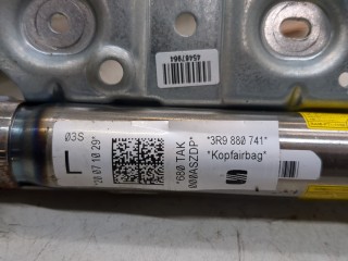 Подушка безопасности боковая (шторка) левая, ориг. номер 3R9880741, Seat Exeo 2008-2013