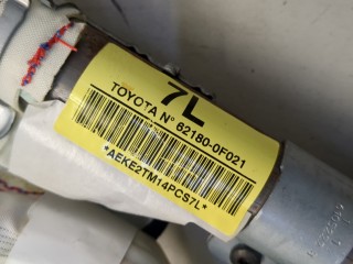 Подушка безопасности боковая (шторка) левая, ориг. номер 621800F021, Toyota Verso 2012-2016