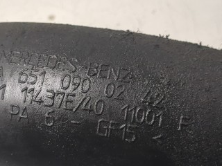 Патрубок интеркулера, ориг. номер A6510900242, Mercedes Vito W639 2010-2015