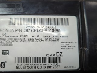 Блок управления Bluetooth, ориг. номер 39770TZ3A010M1, Acura TLX 2014-2017