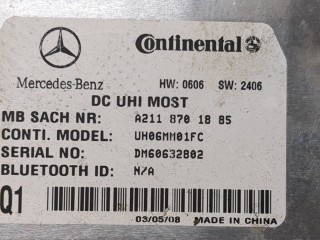 Блок управления Bluetooth, ориг. номер A2118701885, Mercedes M-Класс 2005-2008