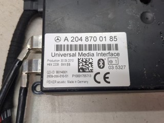 Блок управления Bluetooth, ориг. номер A2048700185, Mercedes C W204 2007-2011
