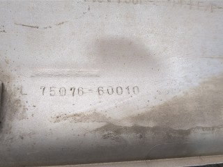 Молдинг двери левое заднее, ориг. номер 7507660010, Toyota Land Cruiser Prado 1996-1999