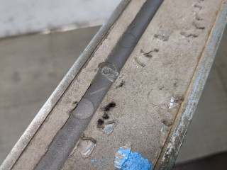 Молдинг двери правое заднее, ориг. номер 8D0853970B01C, Audi A4 1994-1997