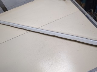 Молдинг двери левое переднее, ориг. номер 7507250050A2, Lexus LS460 2009-2012
