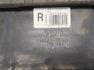 Молдинг двери правое переднее, ориг. номер 750710E010, Lexus RX 2008-2012