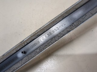 Молдинг двери левое переднее, ориг. номер 8E0853953, Audi A4 2000-2006
