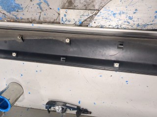 Молдинг двери левое переднее, ориг. номер 80871BR01A, Nissan Qashqai 2006-2010