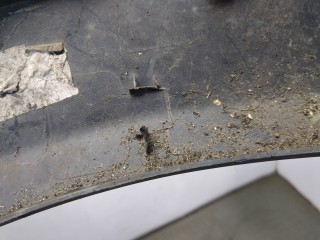 Молдинг крыла левое переднее, ориг. номер 2757209, 14614910, Mini Cooper 2006-2010